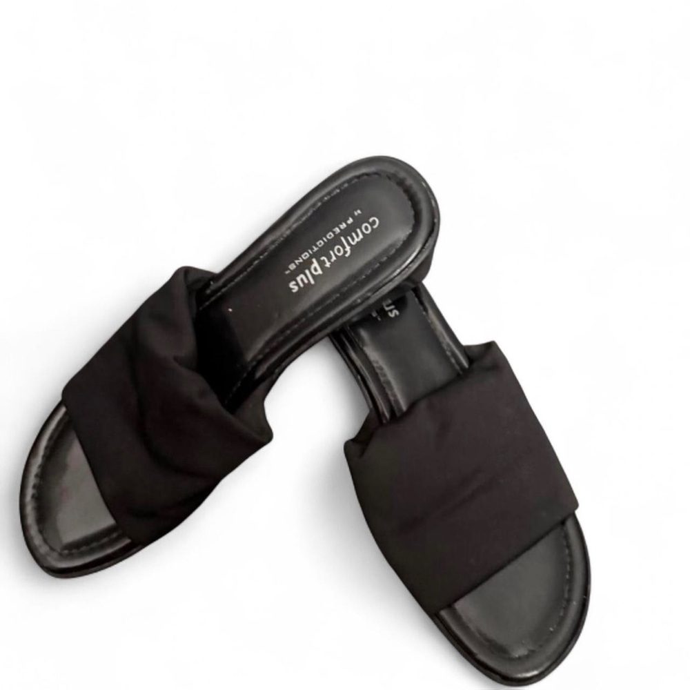 Comfort Plus by Predictions Women's Black Mules